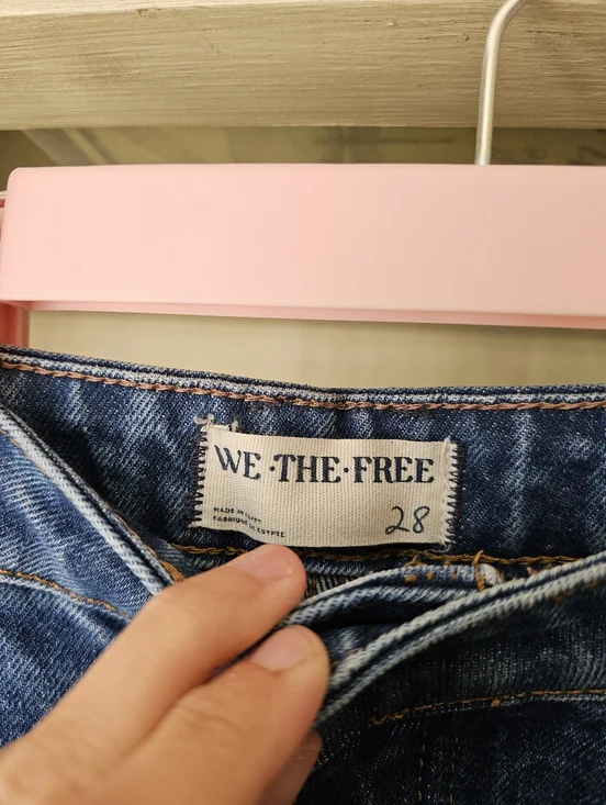 Free People | WE THE FREE Deep Trance Cropped Boyfriend - Picture 7 of 14